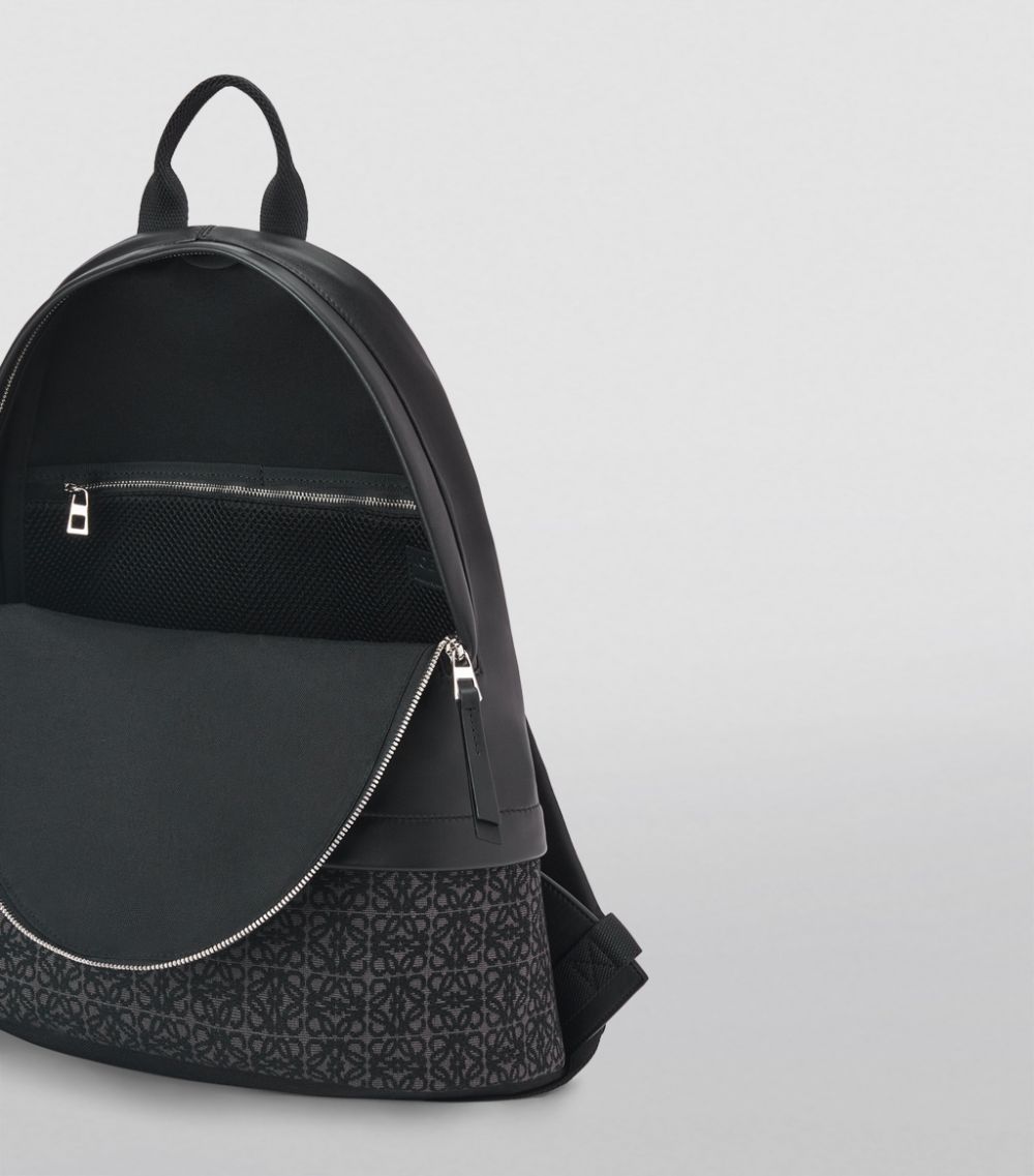 Loewe LOEWE Slim Leather Anagram Backpack