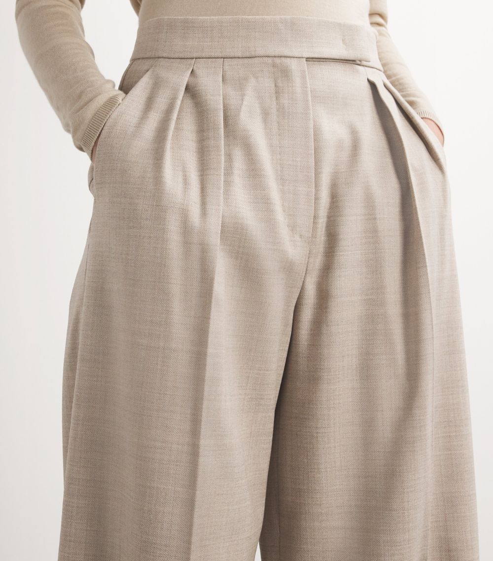 Max Mara Max Mara Virgin Wool Tailored Trousers