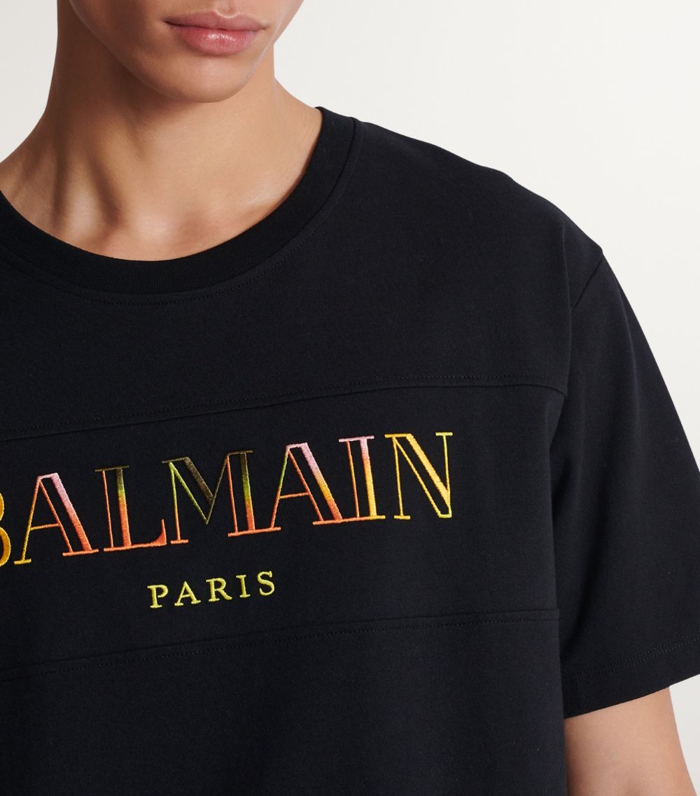 Balmain Balmain Cotton Vintage Logo T-Shirt