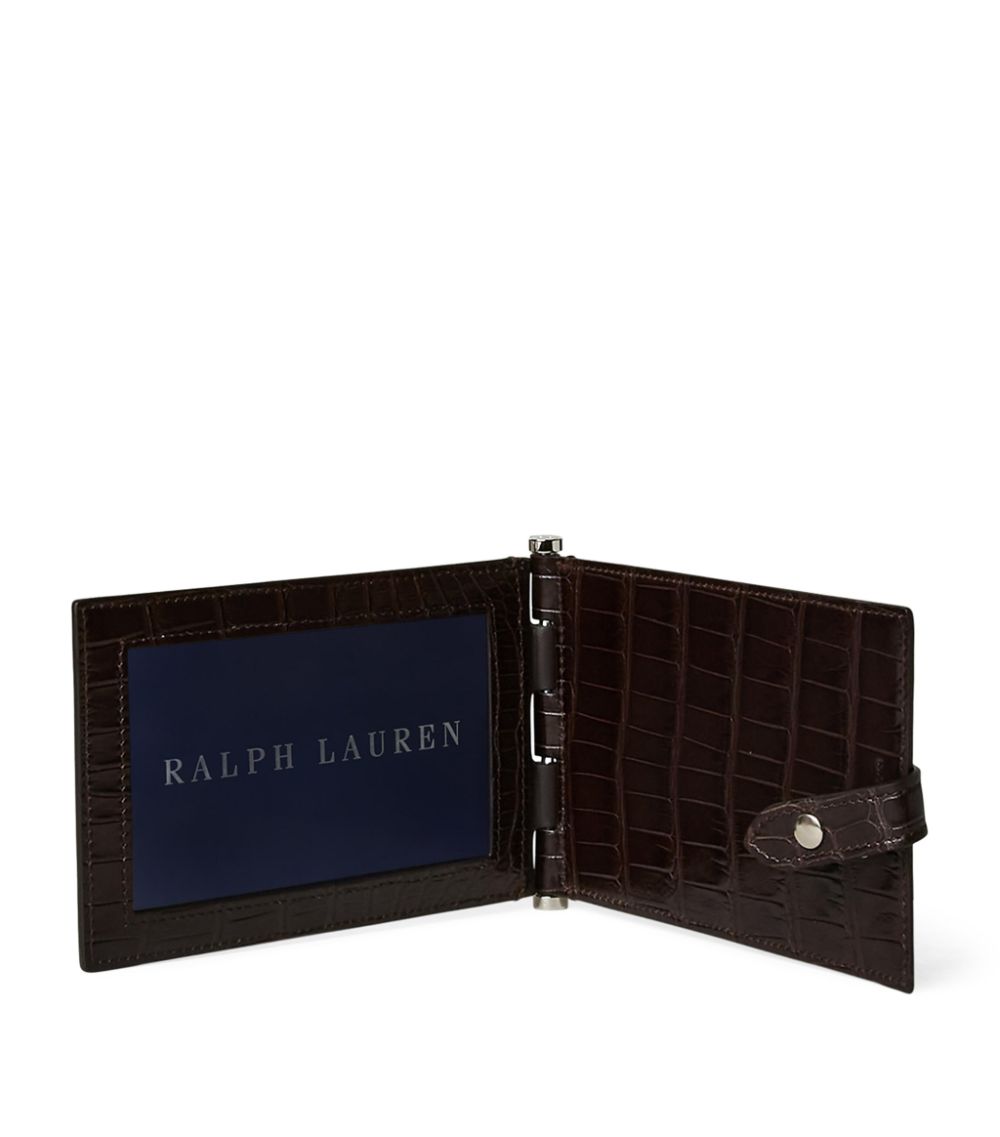 Ralph Lauren Home Ralph Lauren Home Alligator Greene Travel Frame (4.5" X 15.5")