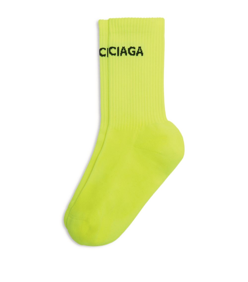 Balenciaga Balenciaga Logo Socks