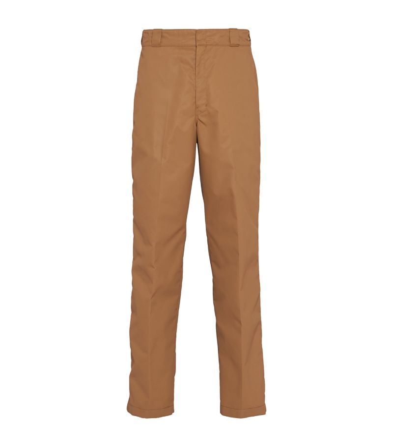 Prada Prada Re-Nylon Straight Trousers