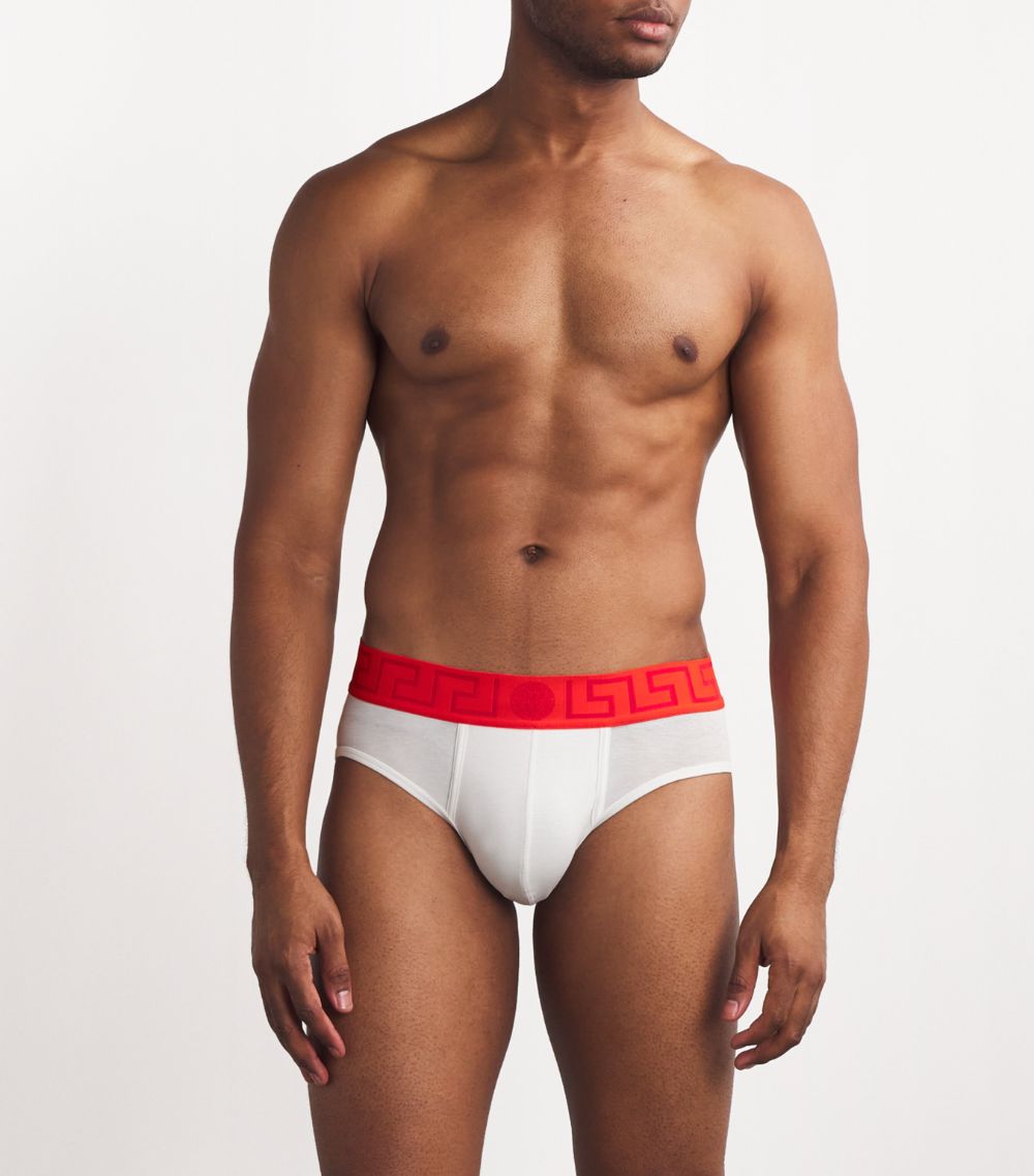 Versace Versace Greca Low-Rise Briefs