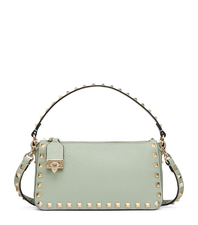 VALENTINO GARAVANI Valentino Garavani Small Calfskin Rockstud Shoulder Bag