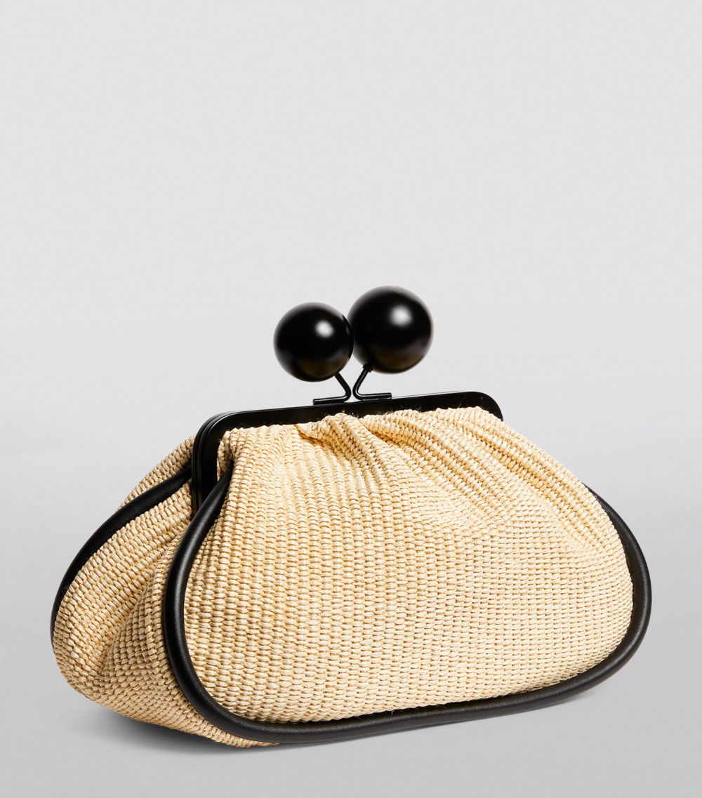 Weekend Max Mara Weekend Max Mara Large Woven Pasticcino Clutch Bag