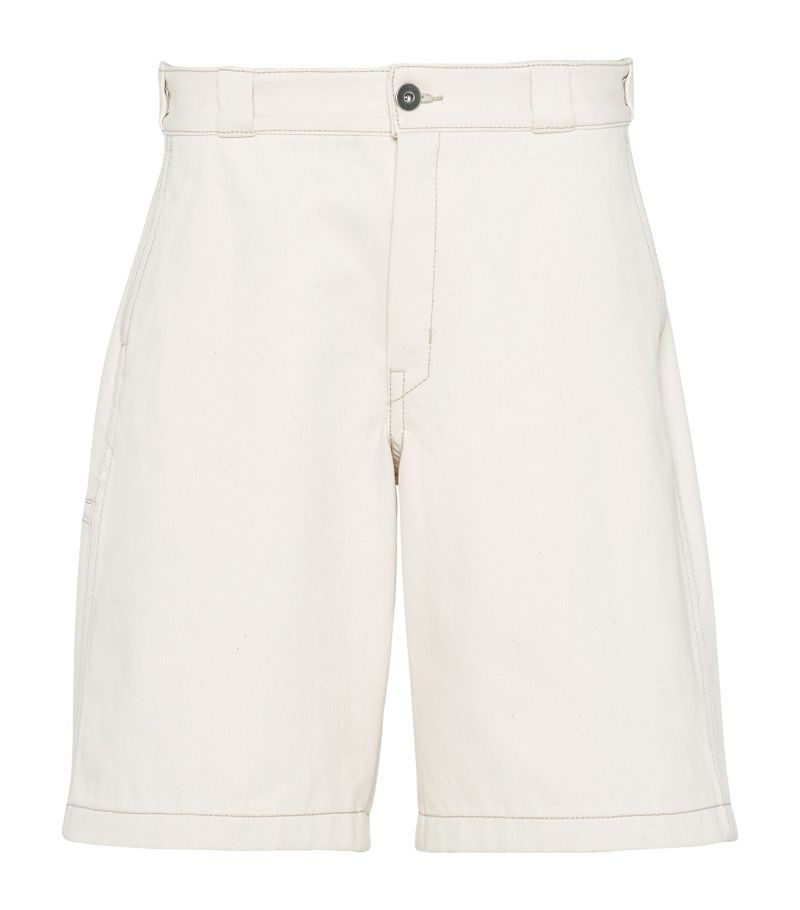 Prada Prada Denim Bermuda Shorts