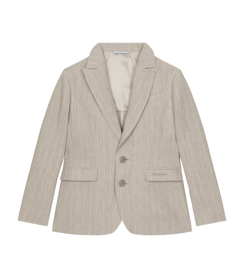 Dolce & Gabbana Dolce & Gabbana Kids Linen Jacket (8-12 Years)