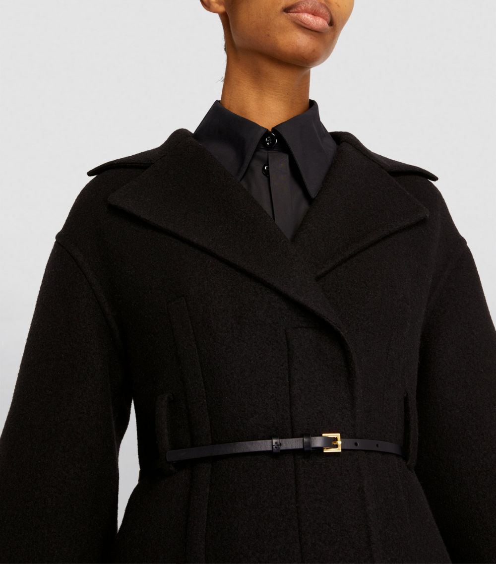 Jil Sander Jil Sander Virgin Wool Belted Coat