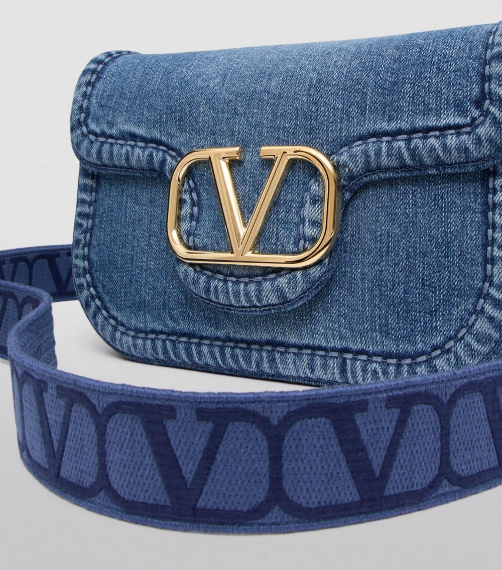 VALENTINO GARAVANI Valentino Garavani Denim Alltime Shoulder Bag