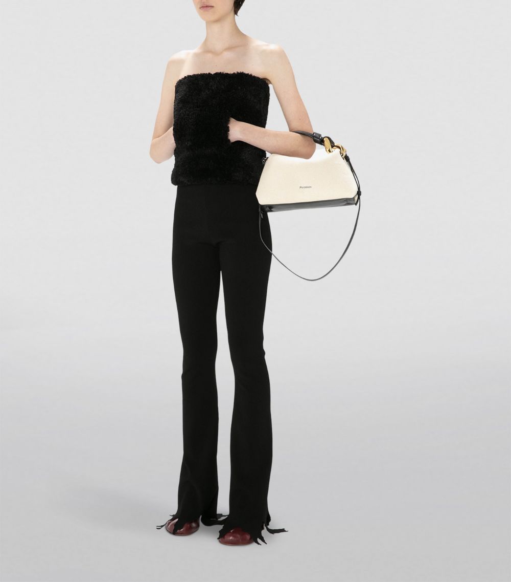 Jw Anderson Jw Anderson Leather Chain Top-Handle Bag