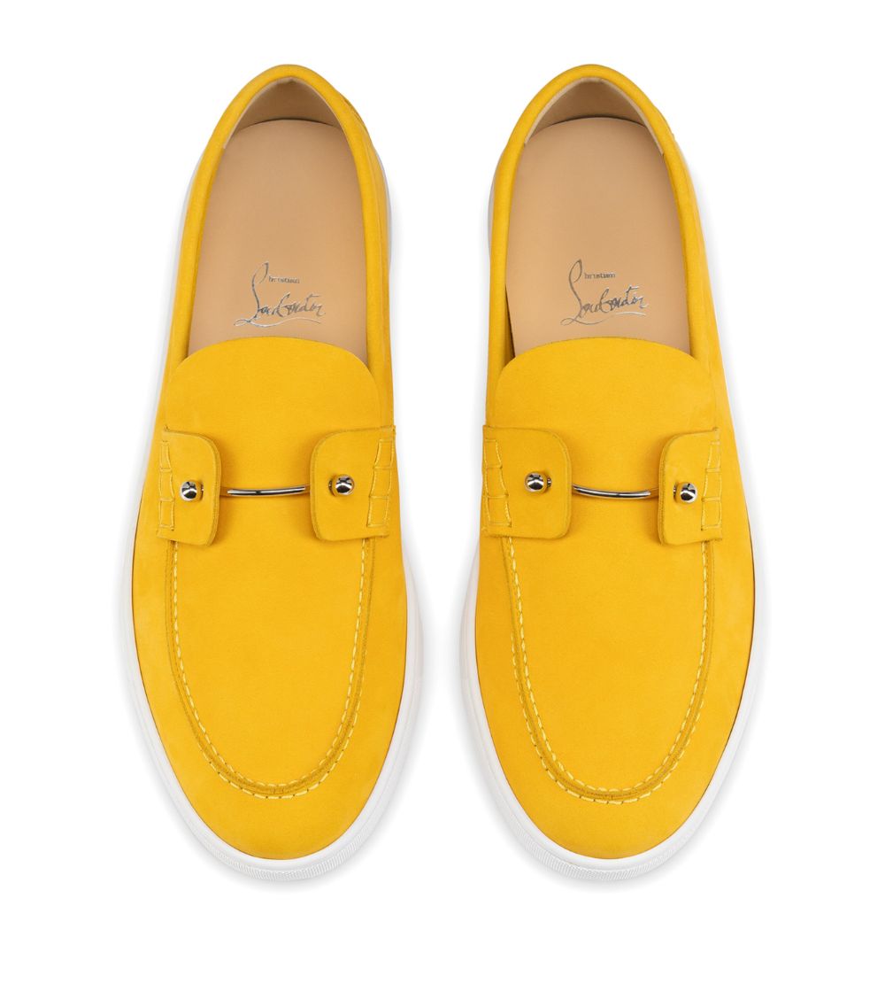 Christian Louboutin Christian Louboutin Chambeliboat Suede Loafers