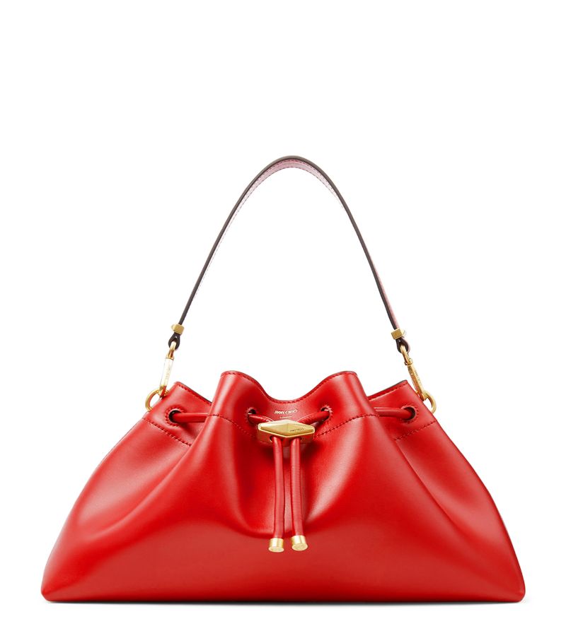 Jimmy Choo Jimmy Choo Medium Leather Cinch Bucket Bag