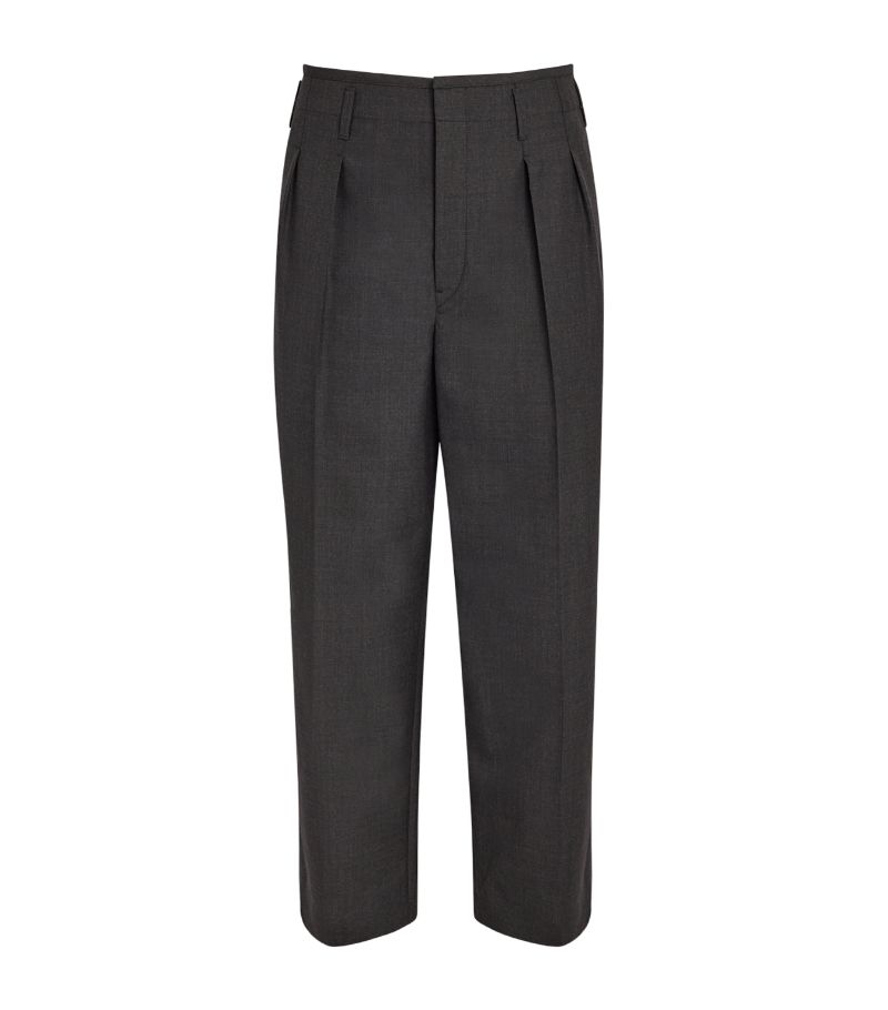 Lemaire Lemaire Pleated Straight Trousers