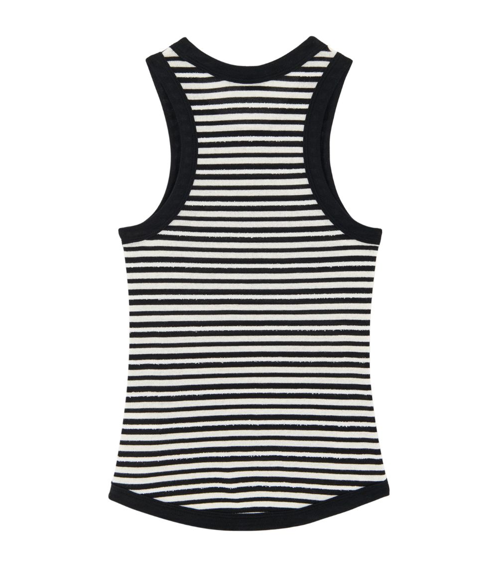 Saint Laurent Saint Laurent Striped Tank Top