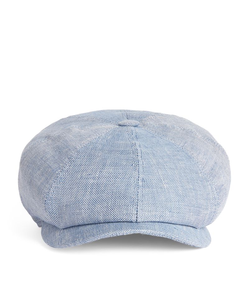 Stetson Stetson Linen Hatteras Flat Cap