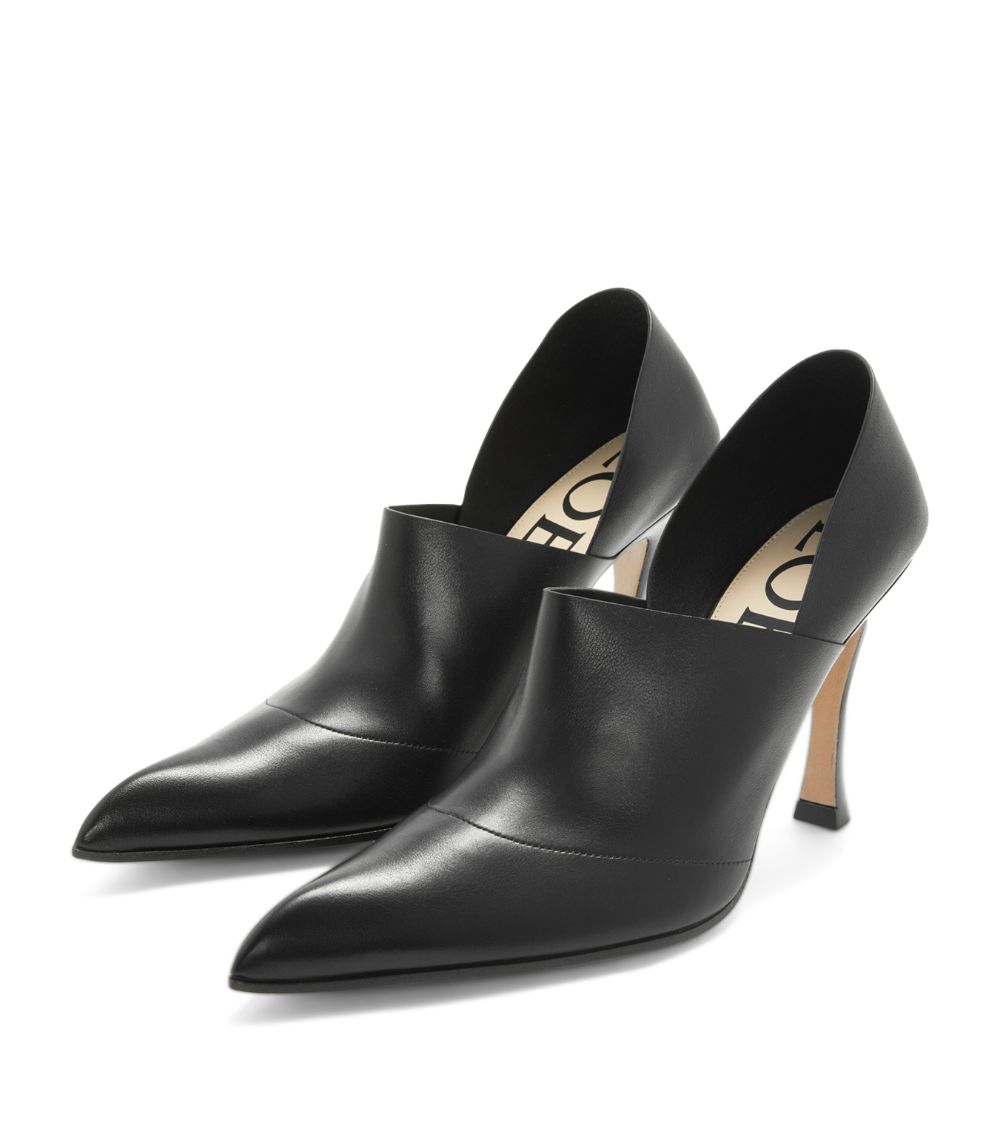 Loewe Loewe Leather Folded Comic Pumps 100