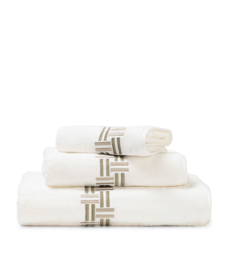 Frette Frette Basket Weave Hand Towel (60Cm X 110Cm)