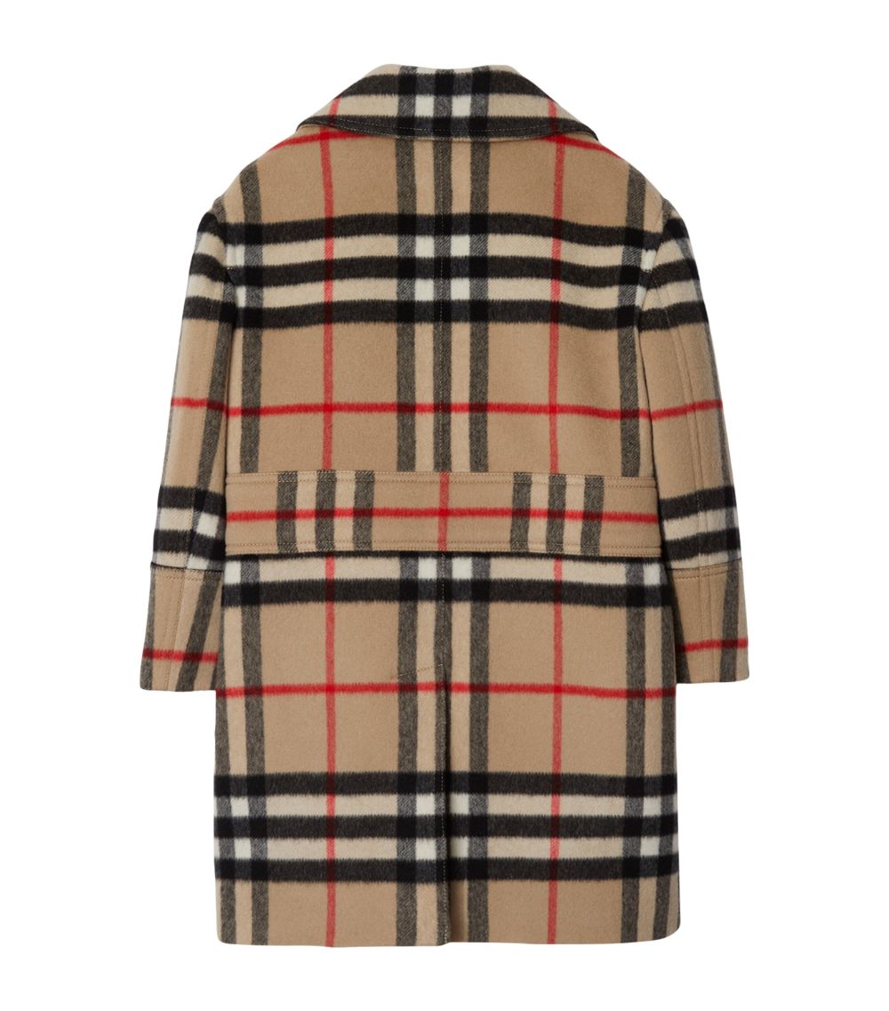 Burberry Burberry Kids Wool-Cashmere Coat (3-14 Years)