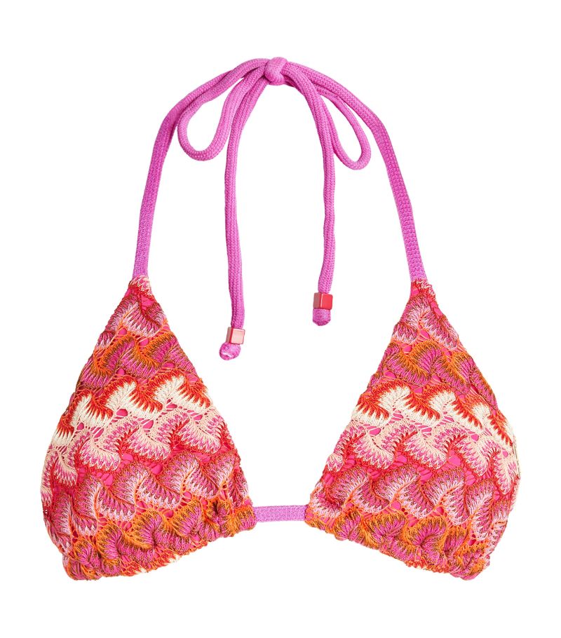 Patbo PatBO x Harrods Crochet Beach Bikini Top