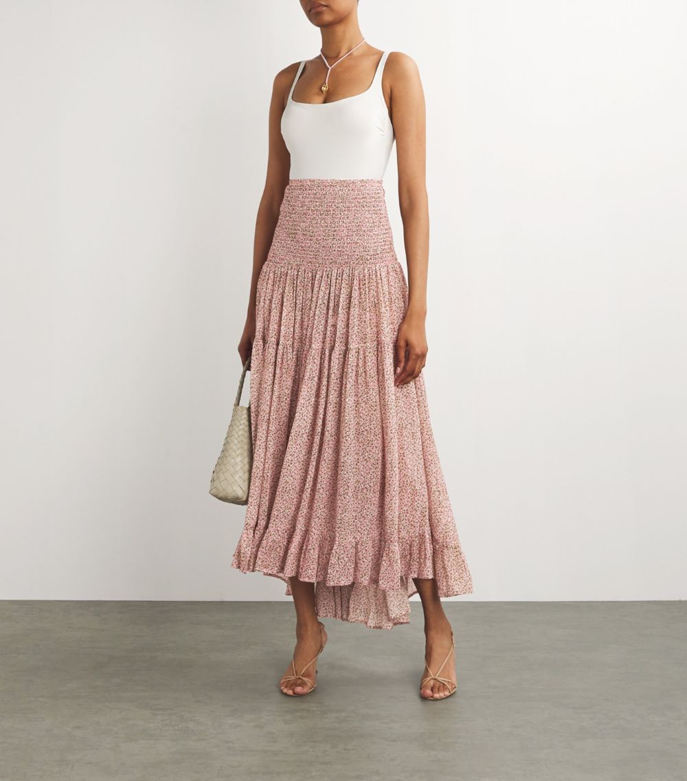 Evarae Evarae 2-In-1 Floral Lora Maxi Skirt