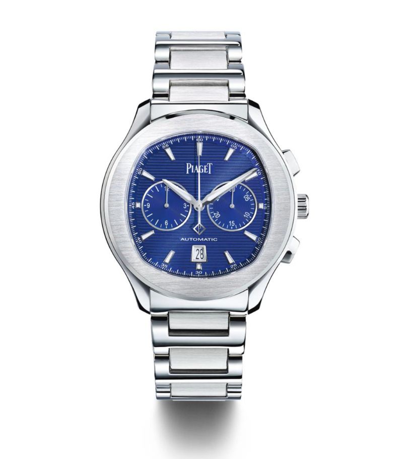 Piaget Piaget Stainless Steel Polo Bracelet Chronograph Watch 42Mm