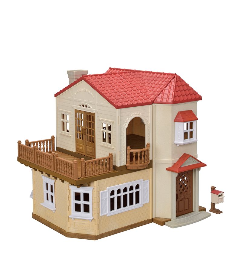 Sylvanian Families Sylvanian Families Red Roof Country Home With Secret Attic Playroom