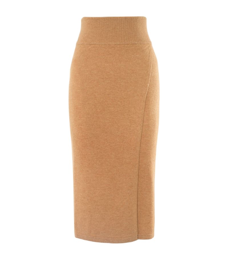 Cashmere In Love Cashmere In Love Cashmere-Wool Lucia Wrap Skirt