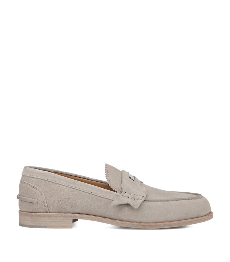 Christian Louboutin Christian Louboutin Penny Suede Loafers