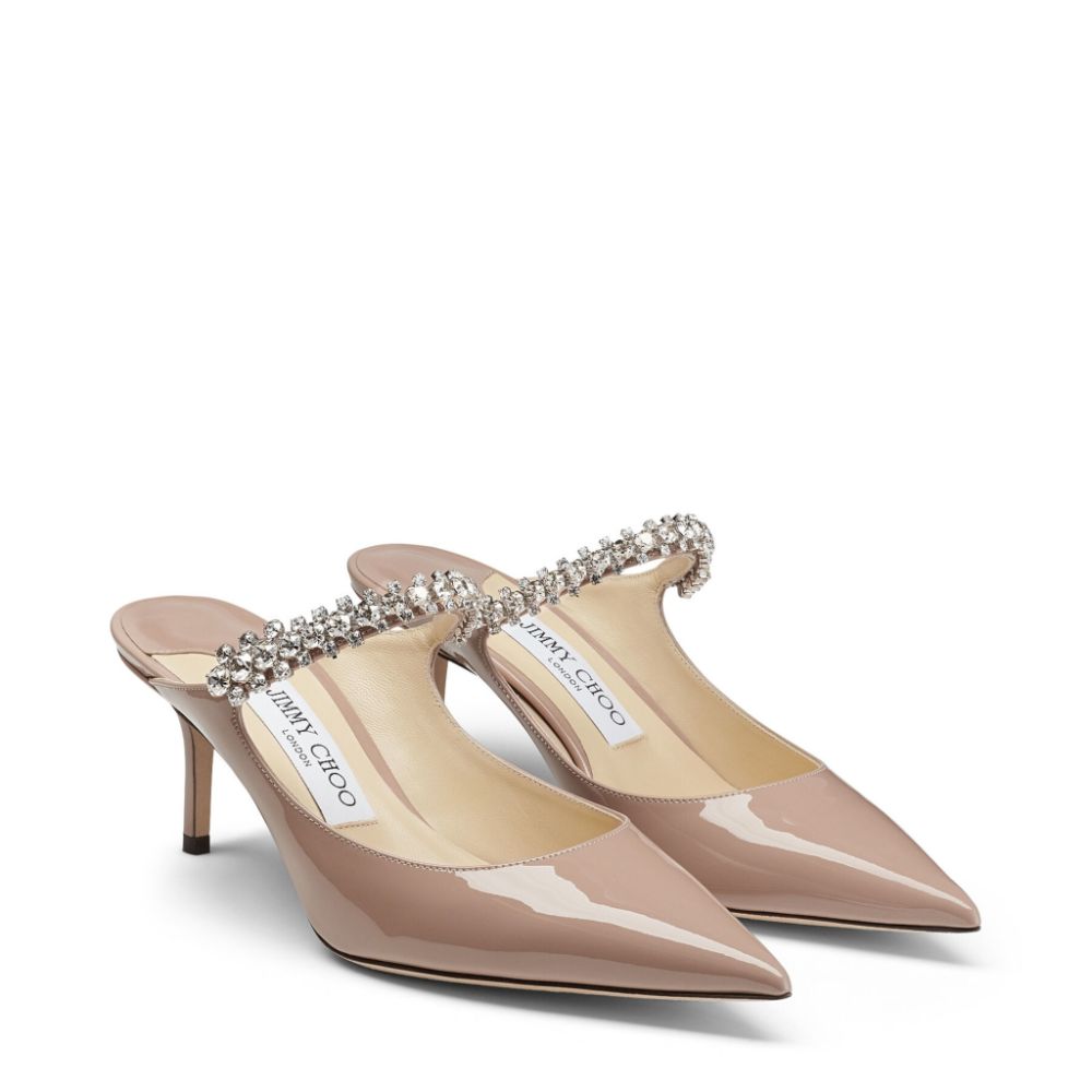 Jimmy Choo Jimmy Choo Bing 65 Leather Mules