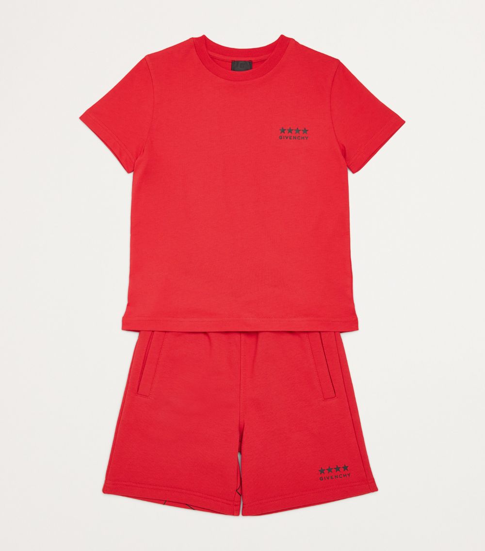 Givenchy Givenchy Kids Drawstring Logo Sweatshorts (4-12+ Years)