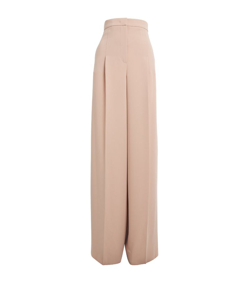 Max Mara Max Mara Wide-Leg Cady Trousers