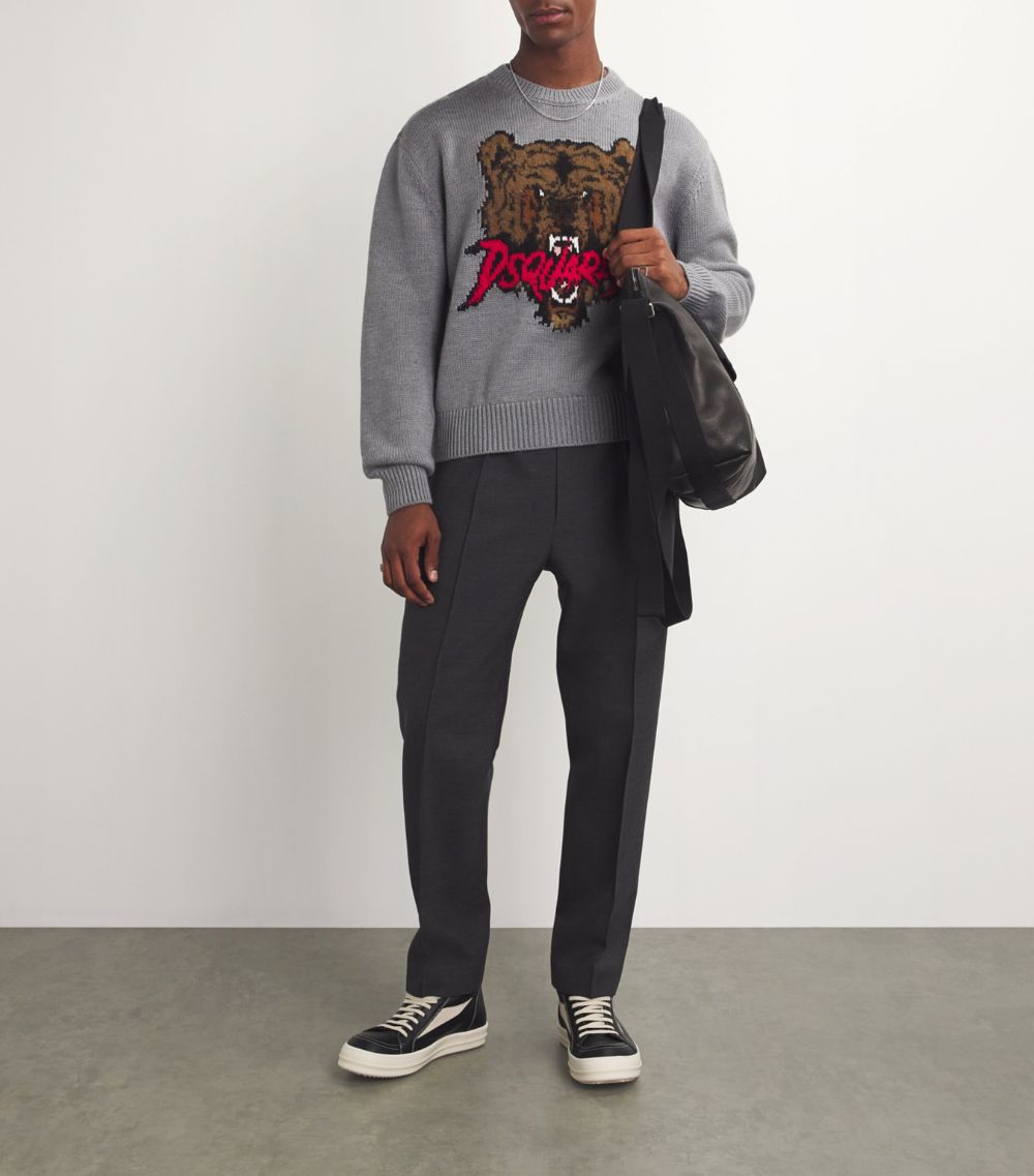 Dsquared2 Dsquared2 Woo-Blend Angry Bear Sweater