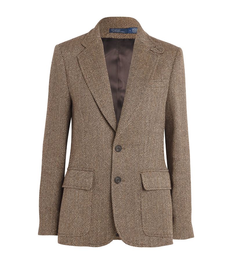 Polo Ralph Lauren Polo Ralph Lauren Linen-Silk-Wool Tweed Blazer