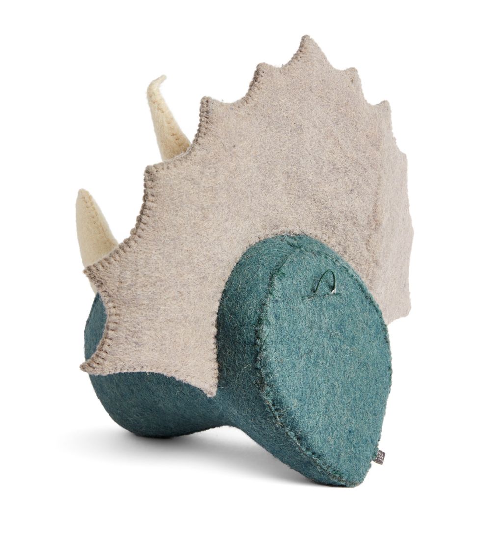 Fiona Walker Fiona Walker Mini Triceratops Wall Decoration (25Cm)