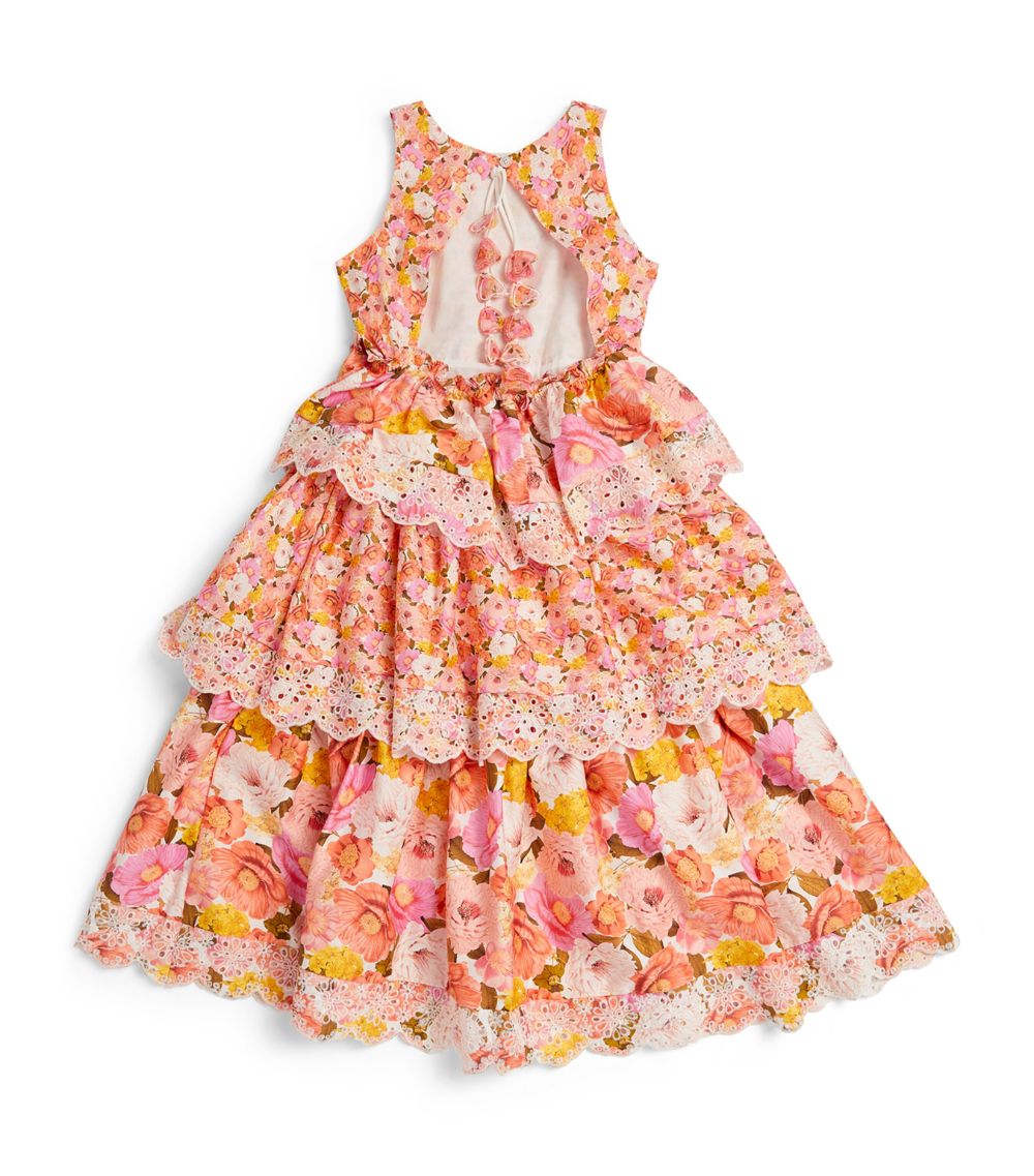 Marlo Marlo Embroidered Blossom Maxi Dress (3-16 Years)