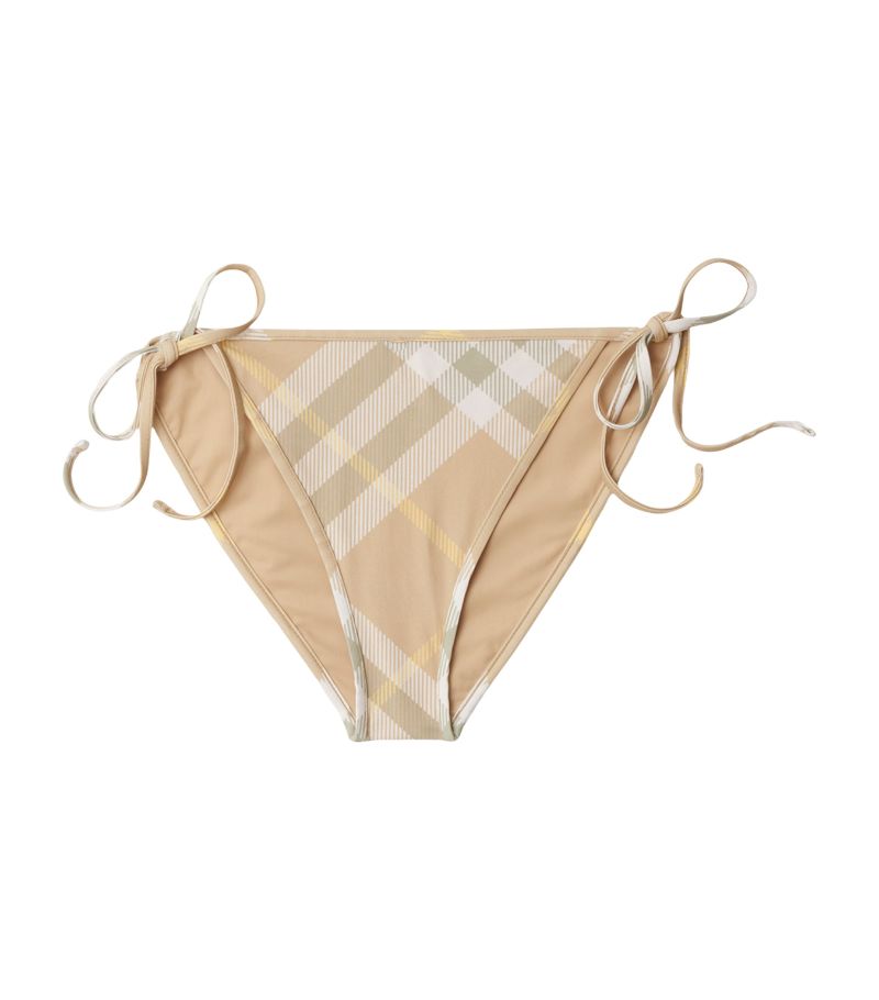 Burberry Burberry Check Bikini Bottoms