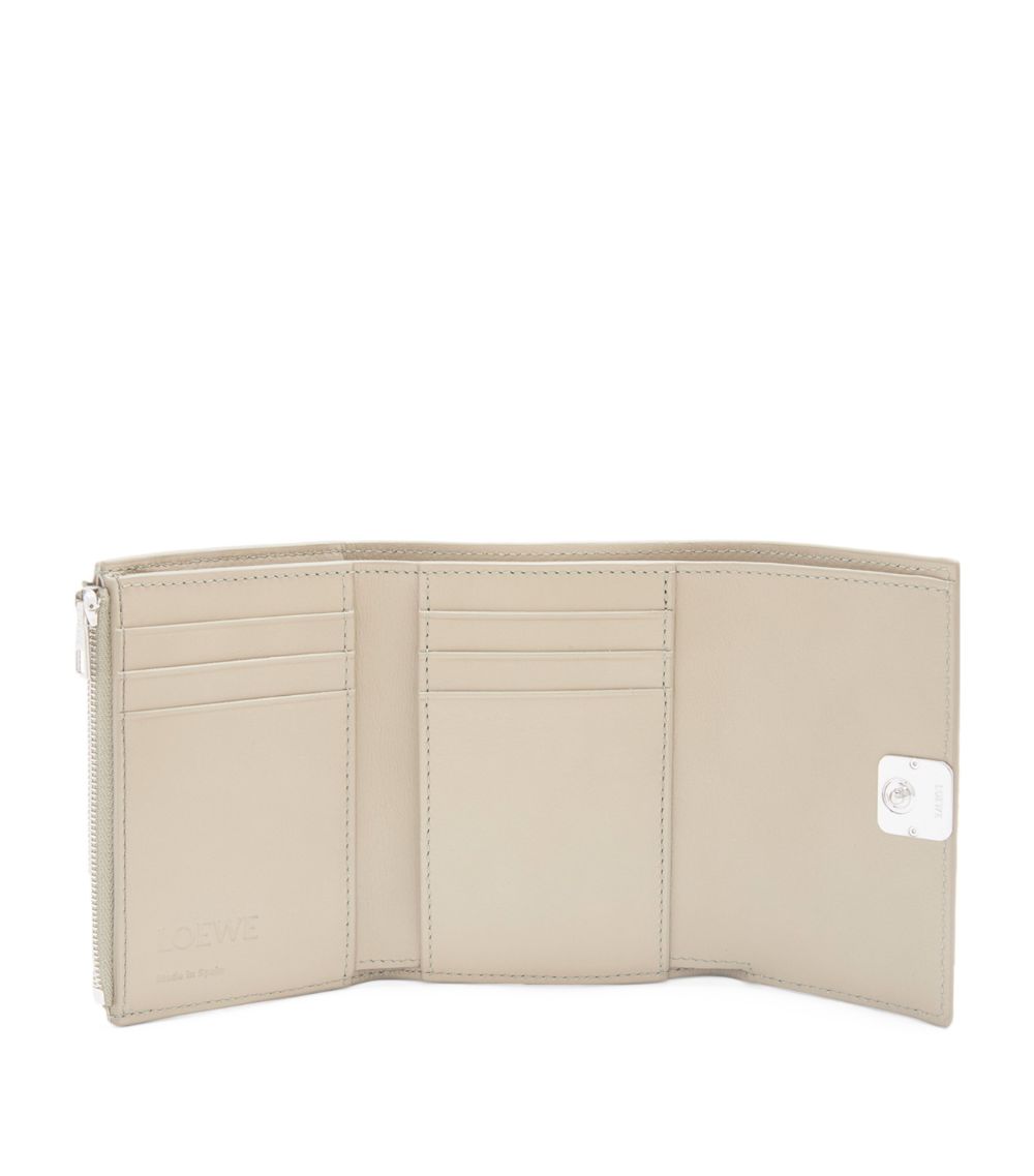 Loewe Loewe Leather Anagram Vertical Wallet