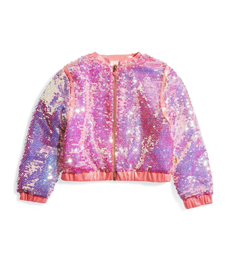 Billieblush Billieblush Sequin-Embellished Bomber Jacket (3-12 Years)
