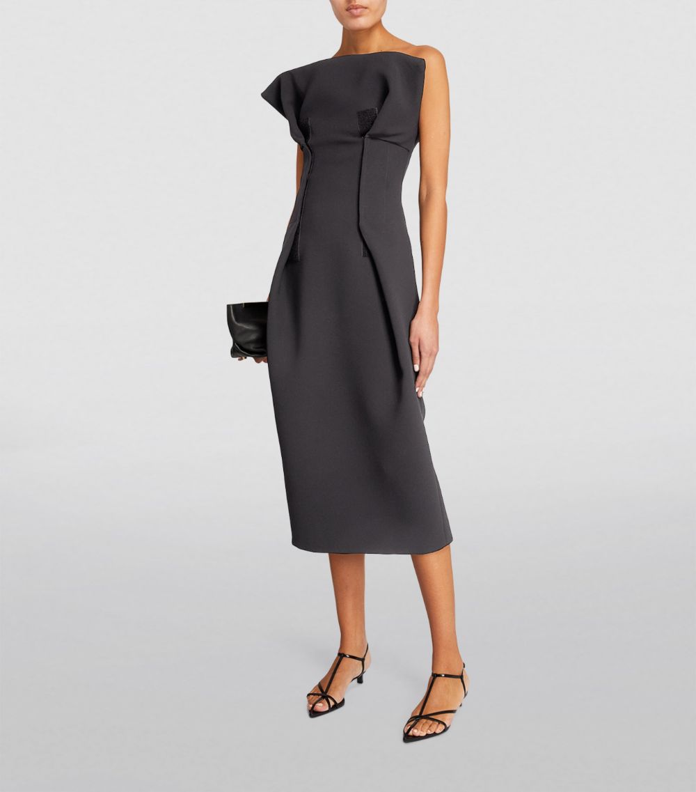 Sportmax Sportmax Strapless Adito Midi Dress