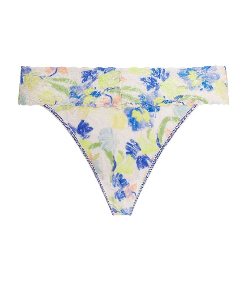 Hanky Panky Hanky Panky Floral Original Rise Thong