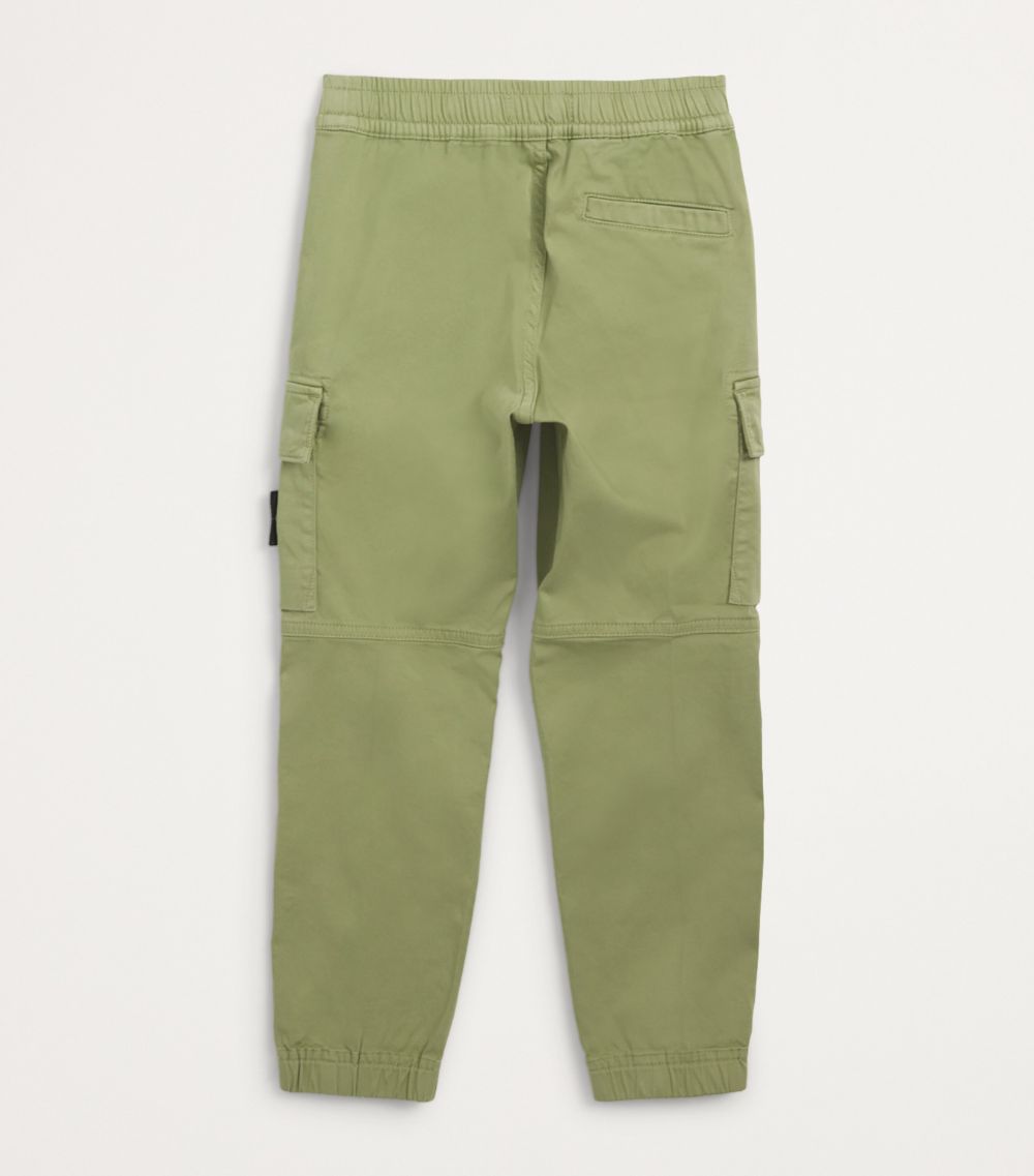 Stone Island Junior Stone Island Junior Logo Cargo Trousers (6-14 Years)