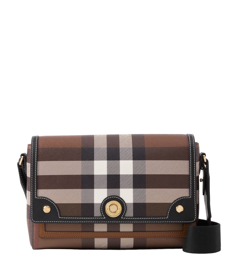 Burberry Burberry Check Print Note Cross-Body Bag