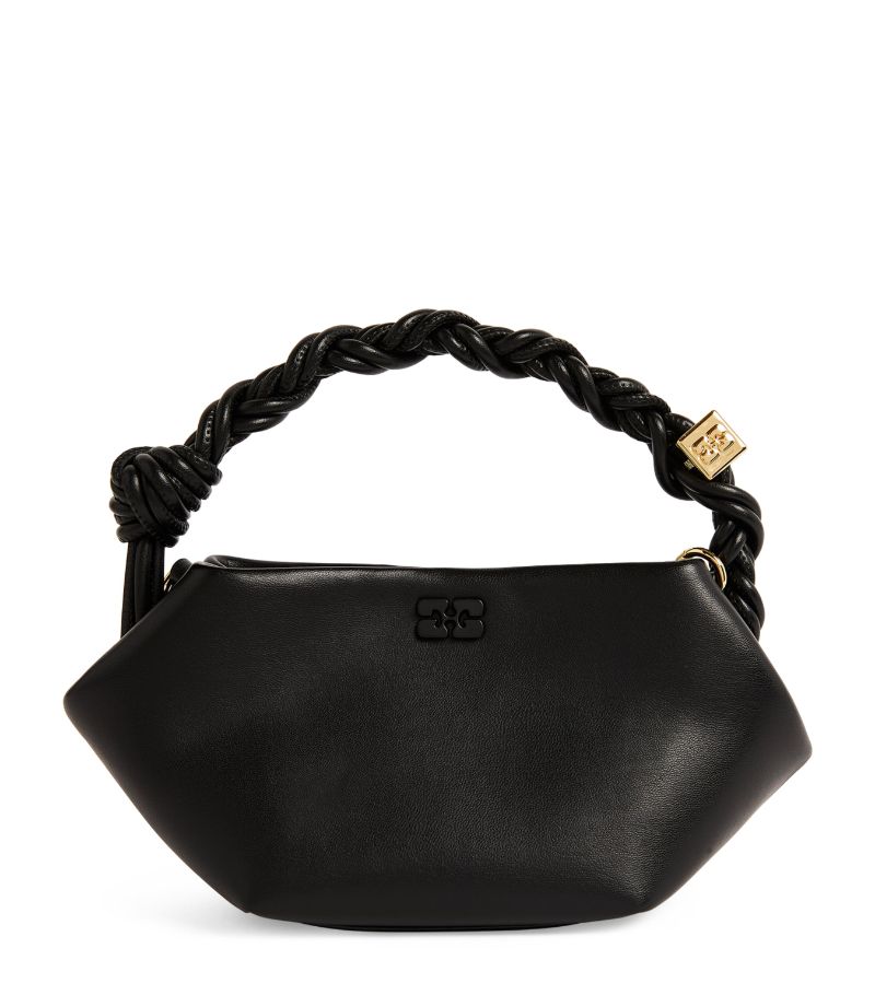 Ganni Ganni Mini Leather Bou Top-Handle Bag