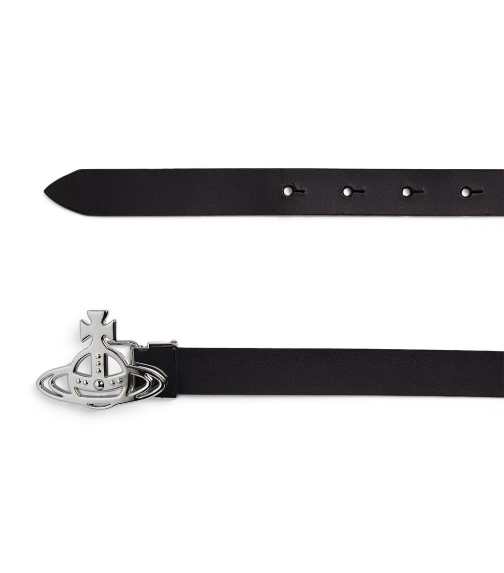 Vivienne Westwood Vivienne Westwood Leather Line Orb Belt