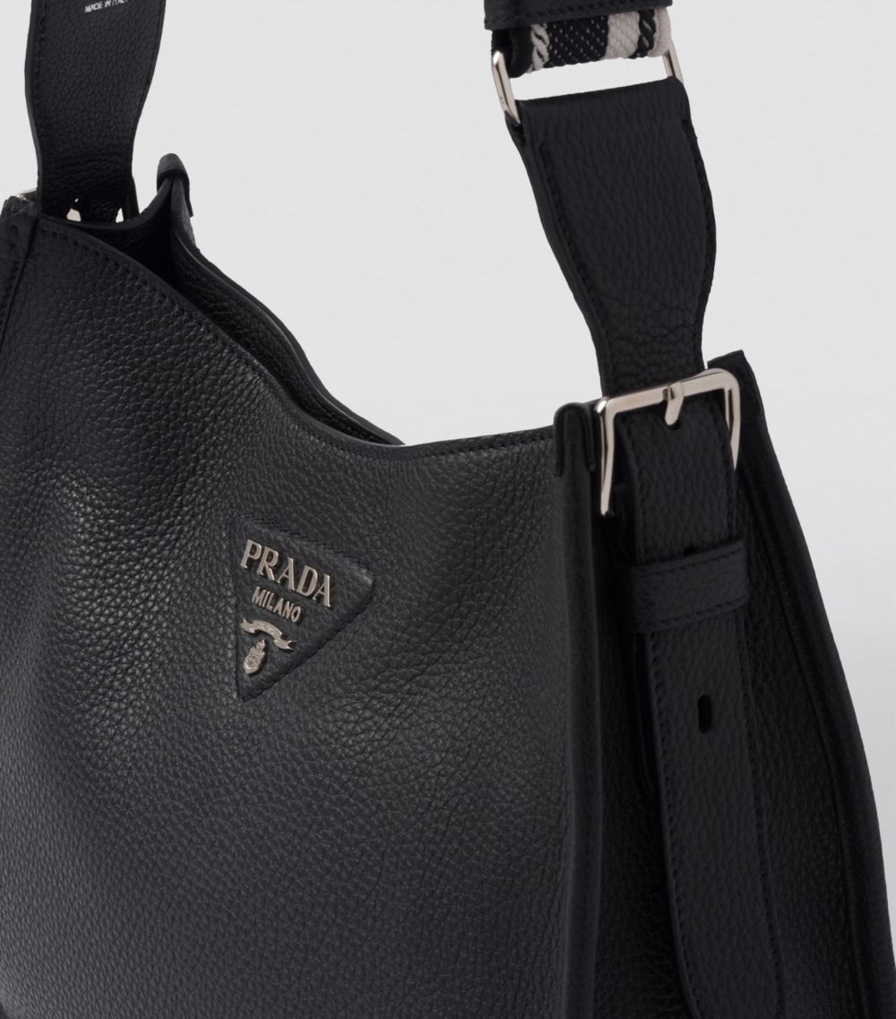 Prada Prada Medium Leather Cross-Body Bag