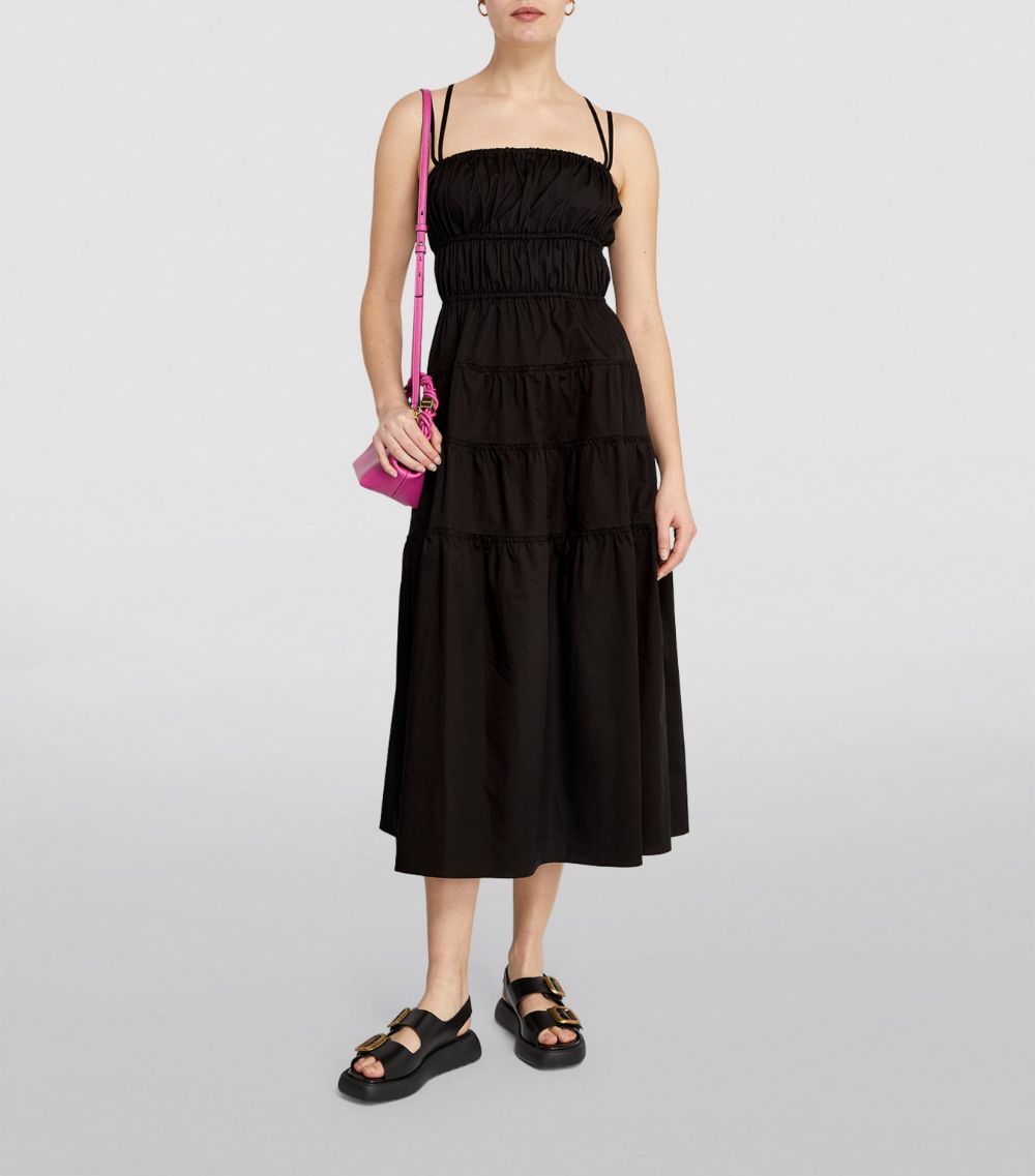  Sandro Tiered Midi Dress