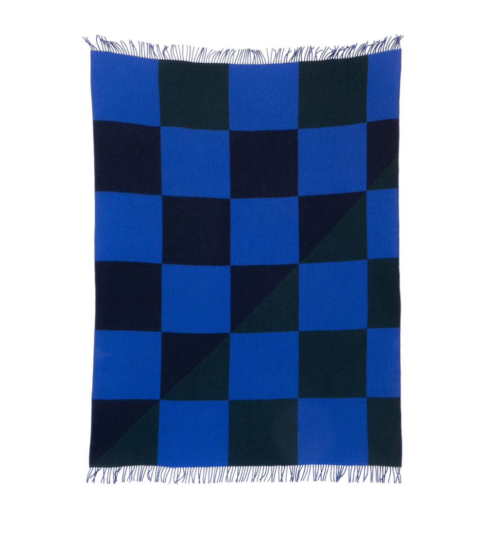 Raawii Raawii Wool-Cashmere Check Throw (150Cm X 200Cm)