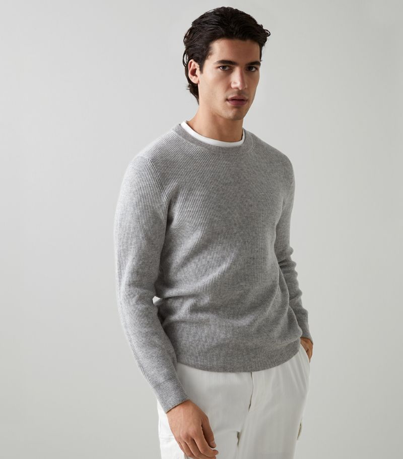 Brunello Cucinelli Brunello Cucinelli Cashmere Rib-Knit Sweater