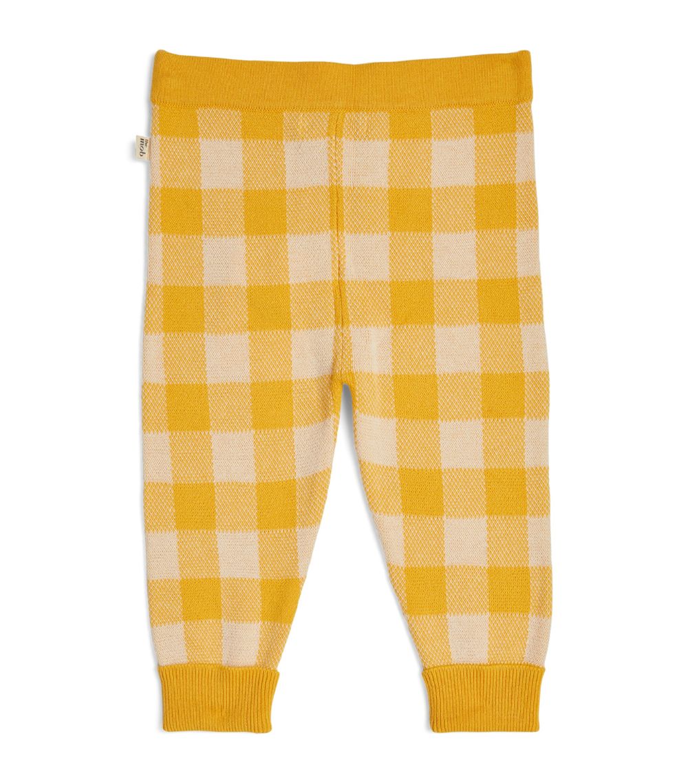The Bonnie Mob the bonnie mob Knit Gingham Trousers (3-36 Months)