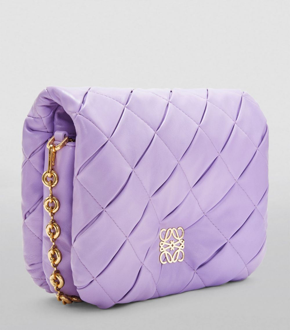 Loewe Loewe Goya Pleated Puffer Shoulder Bag